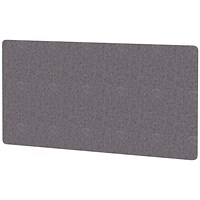 Air Back-to-Back Bench Desk Screen, 1800 x 800mm, Rivet Fuse