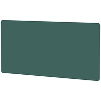Air Back-to-Back Bench Desk Screen, 1800 x 800mm, Quest Kelp