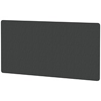 Air Back-to-Back Bench Desk Screen, 1800 x 800mm, Quest Mussel