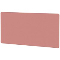 Air Back-to-Back Bench Desk Screen, 1800 x 800mm, Quest Shrimp