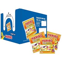 Haribo Tangfastics Sweets Bag, 20g, Pack of 100