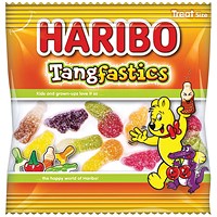 Haribo Tangfastics Sweets Bag, 20g, Pack of 100