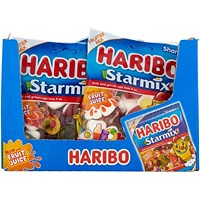 Haribo Starmix Sweets Bag, 160g, Pack of 12