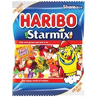 Haribo Starmix Sweets Bag, 160g, Pack of 12