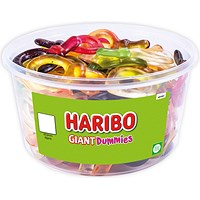 Haribo Giant Dummies Sweets Drum, 816g