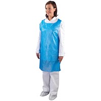 Shield Disposable Aprons on a Roll Blue (Pack of 1000)