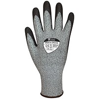 Matrix GH315 Polyurethane Coated High Cut Resistant Gloves Size 9 Grey