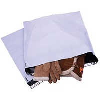 GoSecure Strong Polythene Mailing Bags, 460x430mm, Opaque, Pack of 100