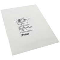 Transtext Self-Adhesive Clear A4 Film 210mmx297mm (Pack of 25)