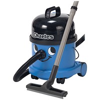 Numatic Charles Wet and Dry Vacuum Cleaner, Blue