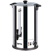 Igenix Stainless Steel Urn, 8.8 Litre