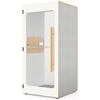 Hide Phone Booth, White Hide Phone Booth, White