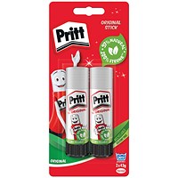 Pritt Stick Glue Stick 43g (Pack of 2)