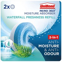 Unibond Aero 360 Waterfall Freshness Refill (Pack of 2)