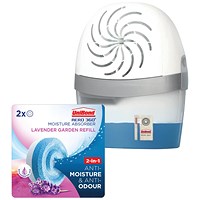 UniBond Aero 360 System/Refill 450g + UniBond Aero Lavender Garden Refills