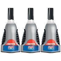 Loctite Original Super Glue Control Liquid 4g 3 for 2