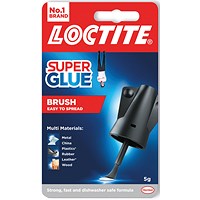 Loctite Brush-on Super Glue, Anti-spill safety Bottle, 5g