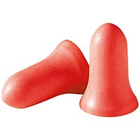 Howard Leight Max Earplugs, Red, Pack of 200