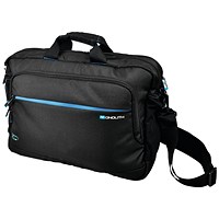 Monolith Blue Line Laptop Hybrid Carry Case/Backpack, For up to 15.6 Inch Laptops, Black Monolith Blue Line Laptop Hybrid Carry Case/Backpack, For up to 15.6 Inch Laptops, Black