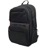 Monolith Lightweight Laptop Backpack, For up to 15.6 Inch Laptops, Black