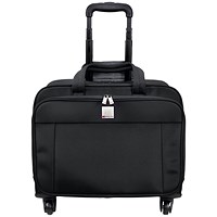 Monolith Motion II 4 Wheel Laptop Trolley Case, For up to 15.6 Inch Laptops, Black Monolith Motion II 4 Wheel Laptop Trolley Case, For up to 15.6 Inch Laptops, Black