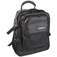 Monolith Premium Laptop Backpack, For up to 15.4 Inch Laptops, Black Monolith Premium Laptop Backpack, For up to 15.4 Inch Laptops, Black