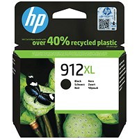 HP 912XL Black High Yield Ink Cartridge 3YL84AE