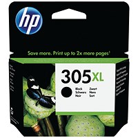 HP 305XL Black Ink Cartridge High Yield 3YM62AE