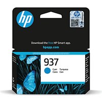 HP 937 Original Ink Cartridge Cyan 4S6W2NE