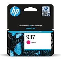 HP 937 Original Ink Cartridge Magenta 4S6W3NE