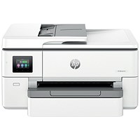 HP OfficeJet Pro 9720e A3 Wide Format 3-in-1 Wireless Colour Inkjet Printer, White