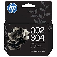 HP 302/304 Original Ink Cartridge Black B7RT7AE