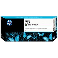 HP 727 Matte Black Ink Cartridge C1Q12A