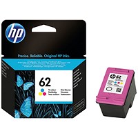 HP 62 Tri-Colour Ink Cartridge