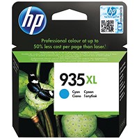 HP 935XL Original Ink Cartridge High Yield Cyan C2P24AE