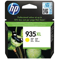 HP 935XL Ink Cartridge High Yield Yellow C2P26AE