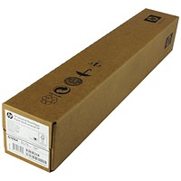 HP DesignJet Paper Roll, 610mm x 45.7m, White, 90gsm