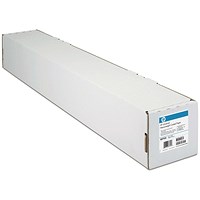 HP DesignJet Paper Roll, 914mm x 45.7m, White, 90gsm