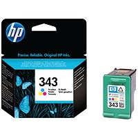 HP 343 Cyan/Magenta/Yellow Inkjet Cartridge C8766EE