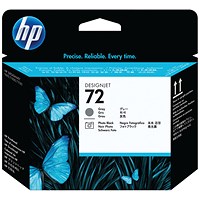 HP 72 DesignJet Printhead Grey and Photo Black C9380A