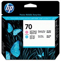 HP 70 Light Magenta & Light Cyan Printhead C9405A