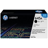 HP 645A Black Laser Toner Cartridge