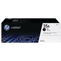 HP 35A Black Laser Toner Cartridge CB435A