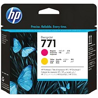 HP 771 Magenta & Yellow Printhead CE018A