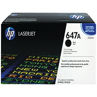 HP 647A Black Laser Toner Cartridge