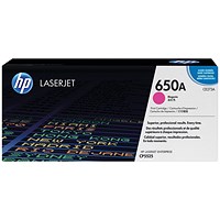 HP 650A Magenta Laser Toner Cartridge