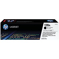 HP 128A Black Laser Toner Cartridge