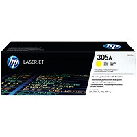 HP 305A Yellow Laser Toner Cartridge HP 305A Yellow Laser Toner Cartridge