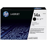 HP 14A Black Toner Cartridge CF214A