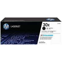 HP 30X Black High Yield Laser Toner Cartridge CF230X